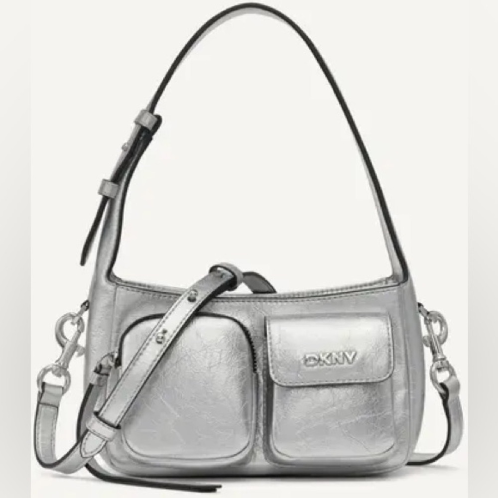DKNY
Women's Metallic Freda Small Multi Pocket Crossbody Bag
